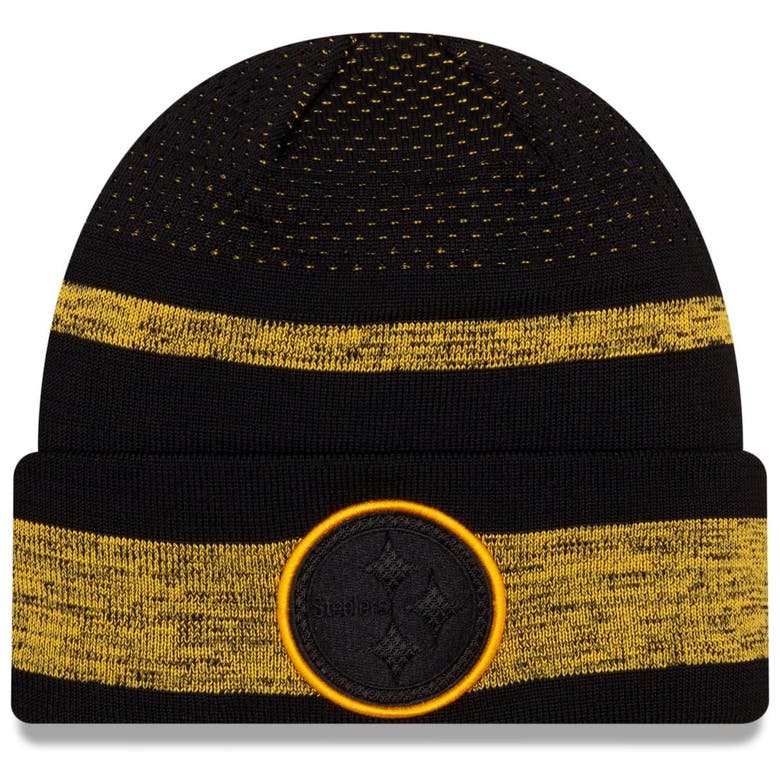 Pittsburgh Steelers Youth New Era 2023 Sideline Sport Knit Hat