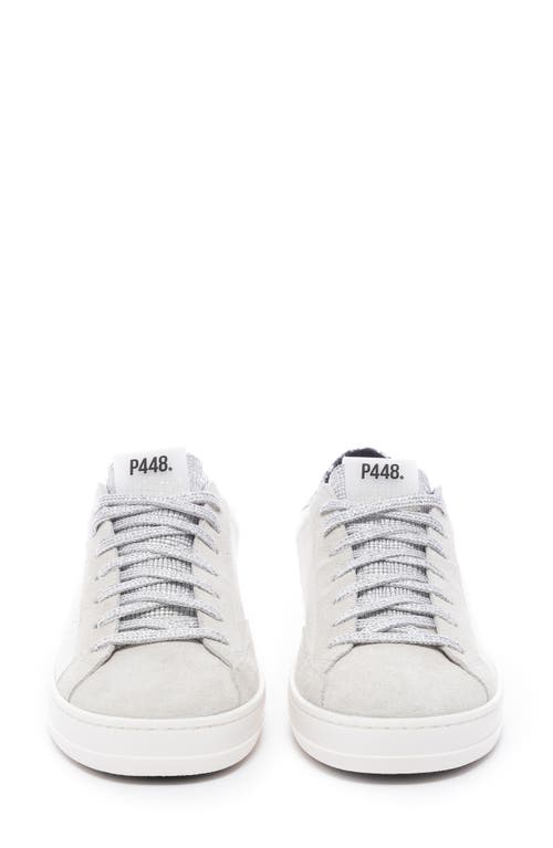 Shop P448 John Low Top Sneaker In White/lilac