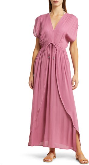 Elan Wrap Maxi Cover Up Dress Nordstrom