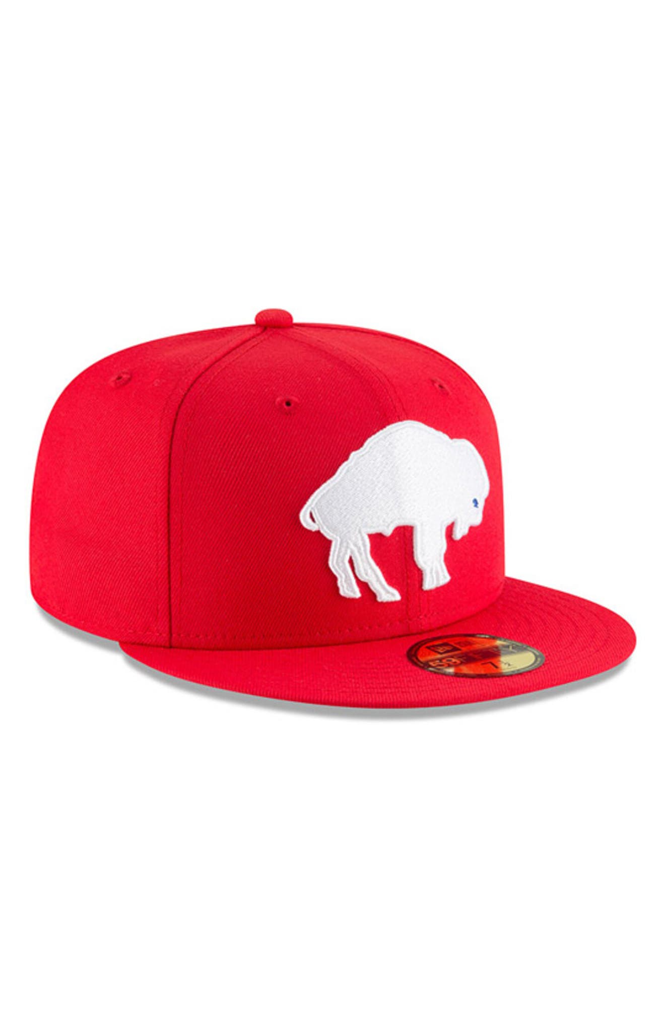 all red buffalo bills hat