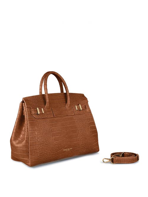 Shop Teddy Blake Gigi Croco 13" In Camel