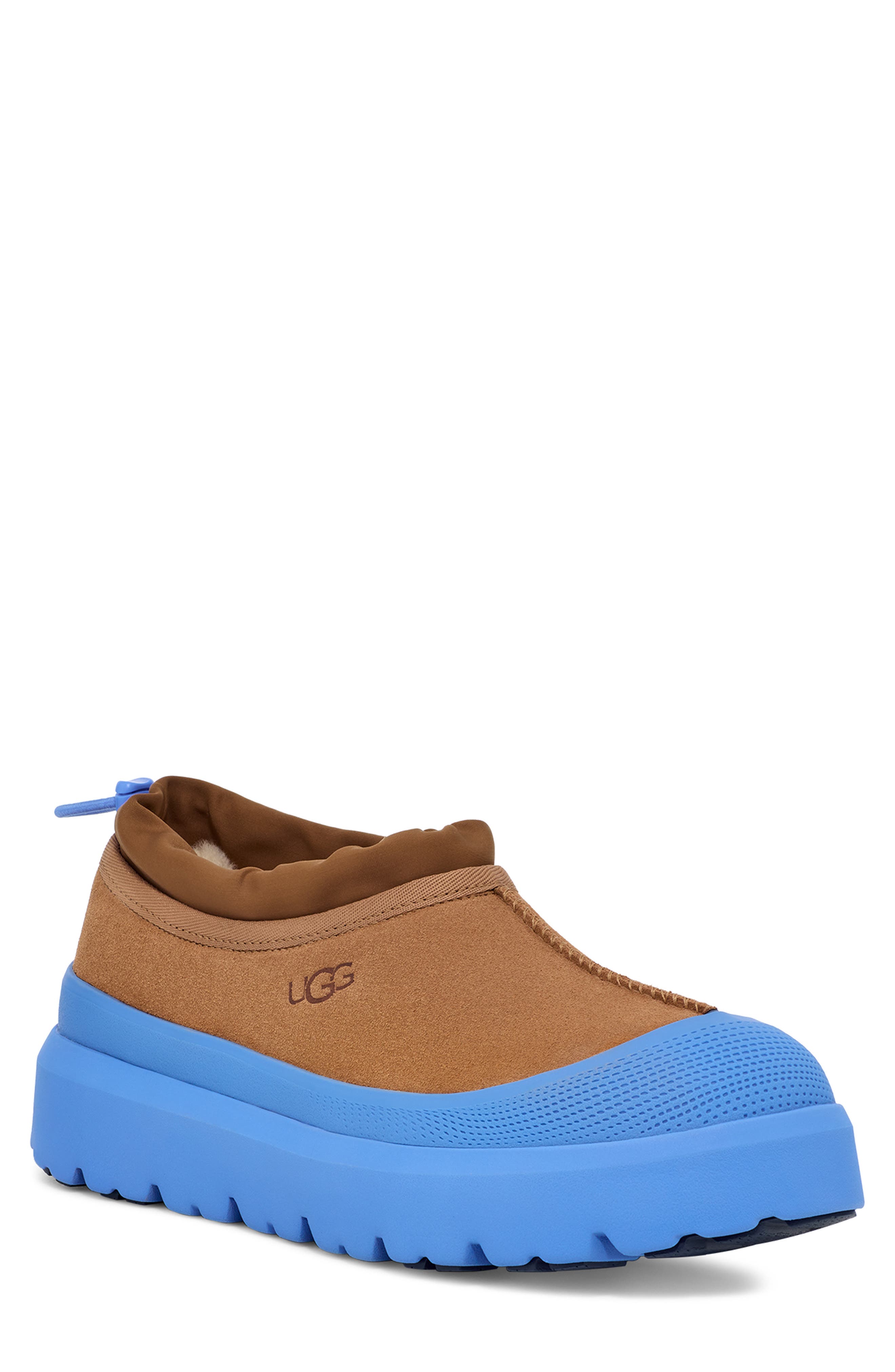 Ugg (r) Tasman Waterproof Hybrid Slip-on Shoe In Chestnut / Big Sky