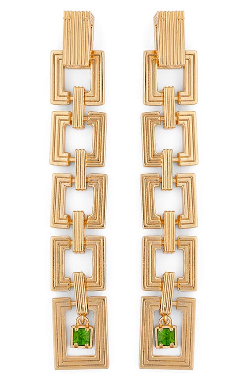 Ivi Los Angeles Aurelia Drop Earrings In Gold