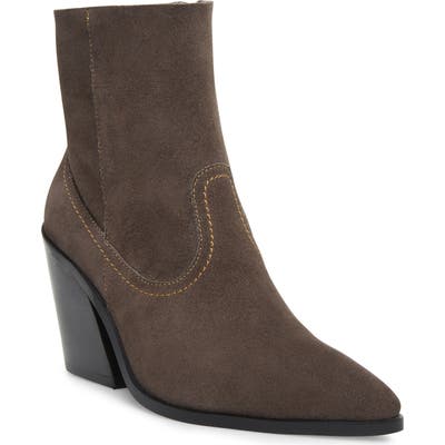 Steven By Steve Madden Gino Bootie, Grey