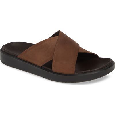 Ecco Flowt Slide Sandal - Brown