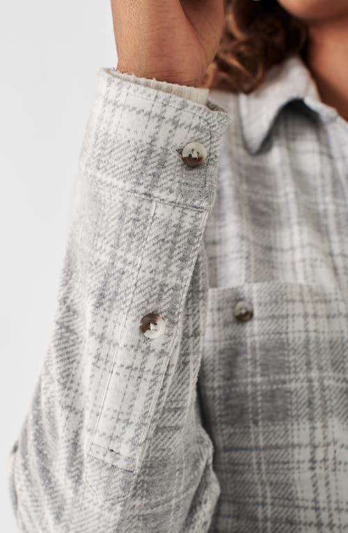 Faherty Legend Plaid Flannel Button-up Shirt In Winter Clouds Plaid