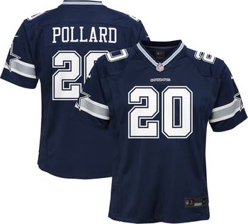 Men's Nike Tony Pollard Navy Dallas Cowboys Game Player Jersey