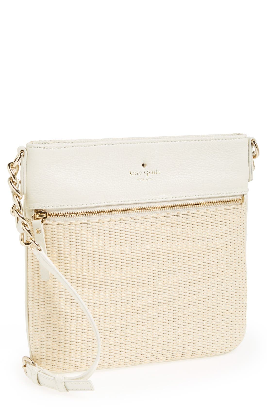 kate spade straw crossbody