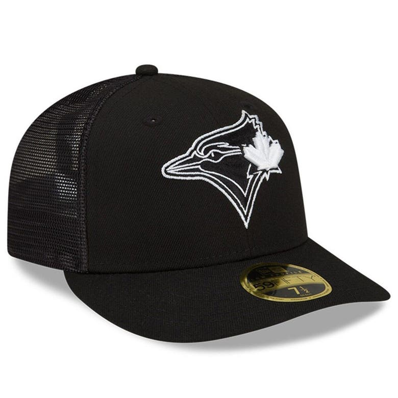 Men's New Era Black Toronto Blue Jays Team Low Profile 59FIFTY