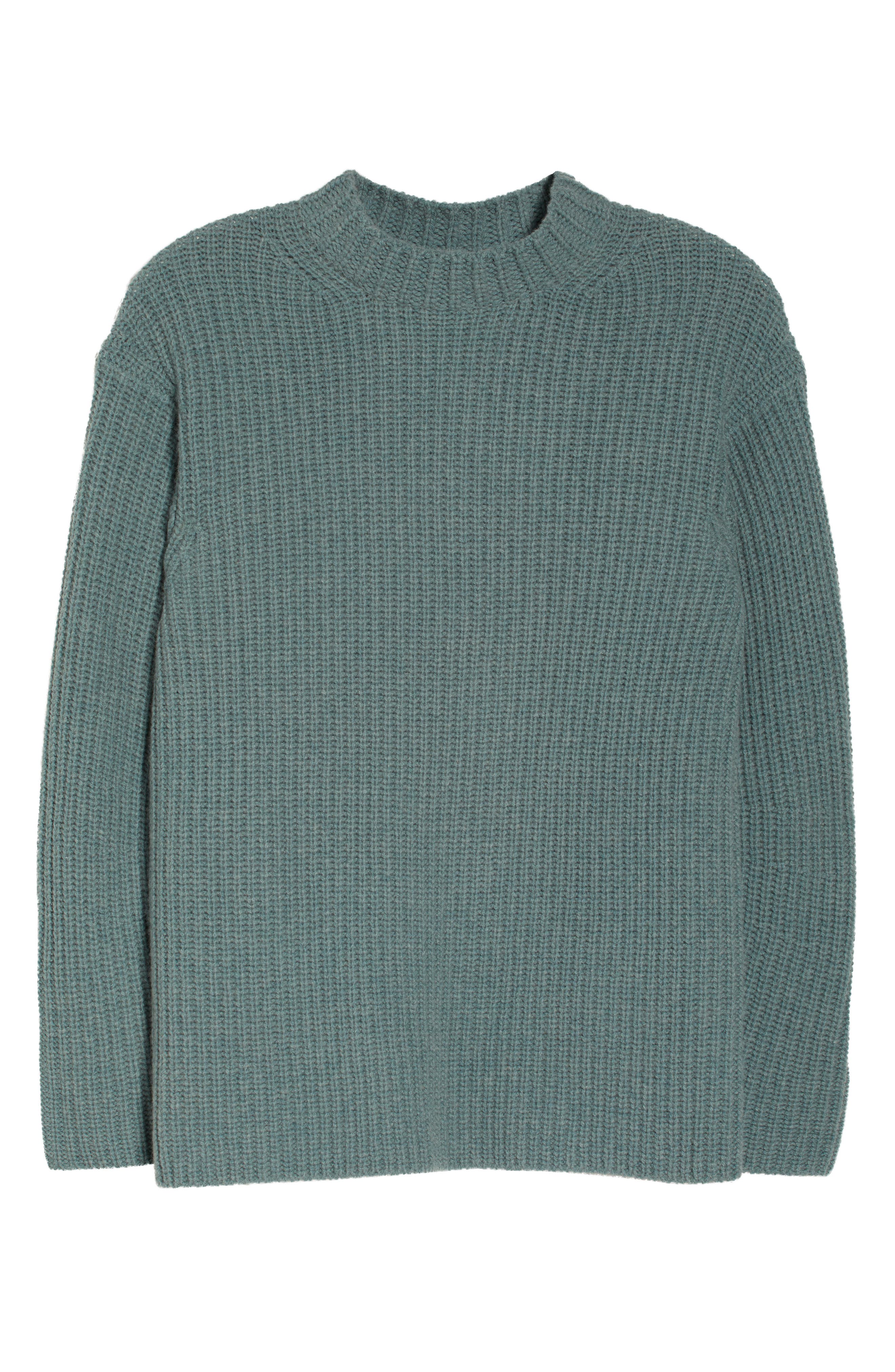 Vince Boxy Mock Neck Wool Blend Sweater Nordstrom