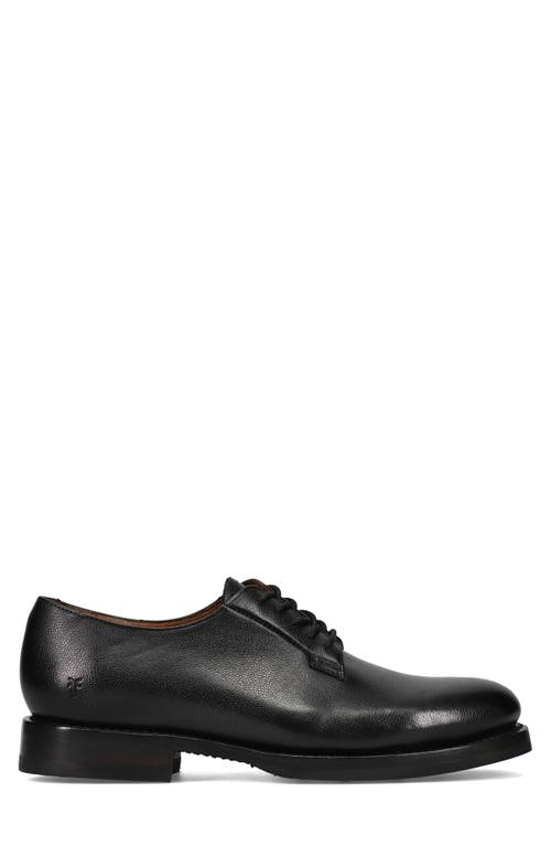 Frye Dylan Plain Toe Oxford In Black