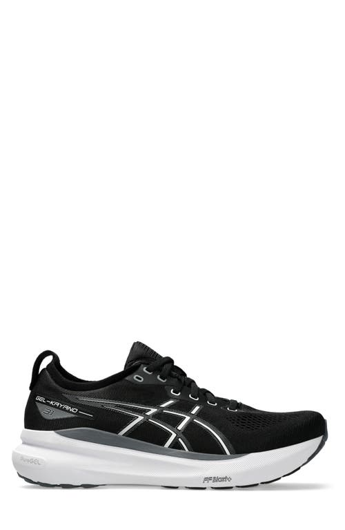 Asics ® Gel-kayano® 31 Running Shoe In Black/ White