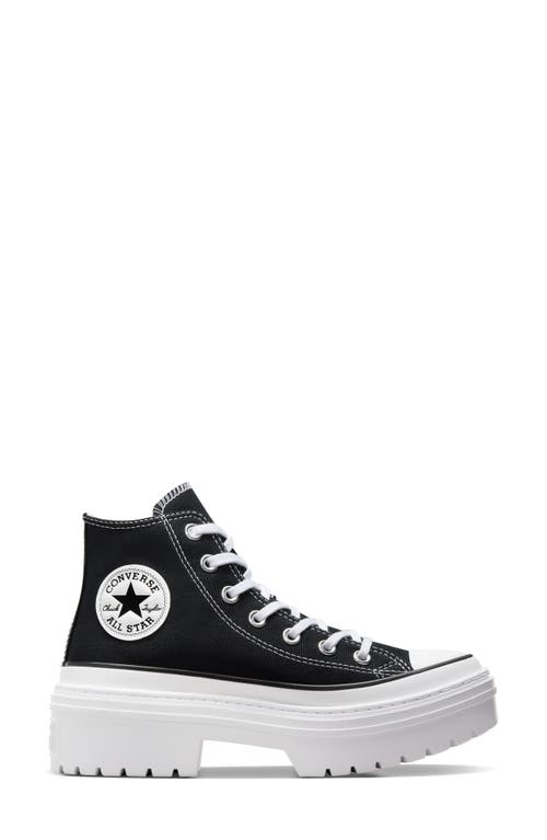 Shop Converse Chuck Taylor® All Star® Lugged High Top Sneaker In Black/white/egret