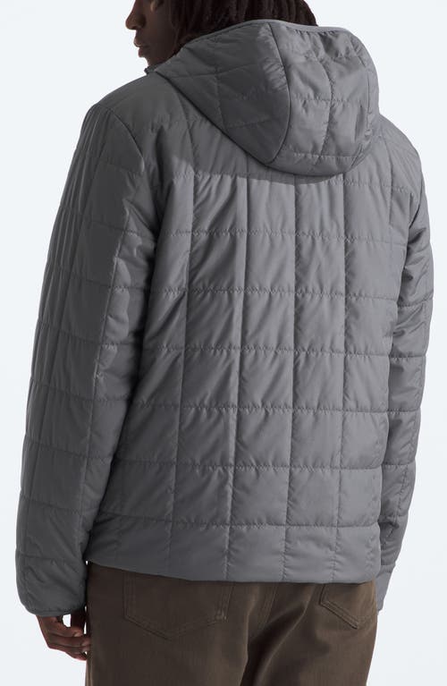 Shop The North Face Junction Insulated Hooded Puffer Jacket In Smoked Pearl