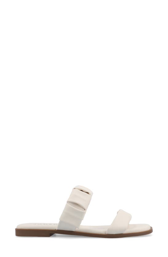 JOURNEE COLLECTION JOURNEE COLLECTION PEGIE FLAT SLIDE SANDAL