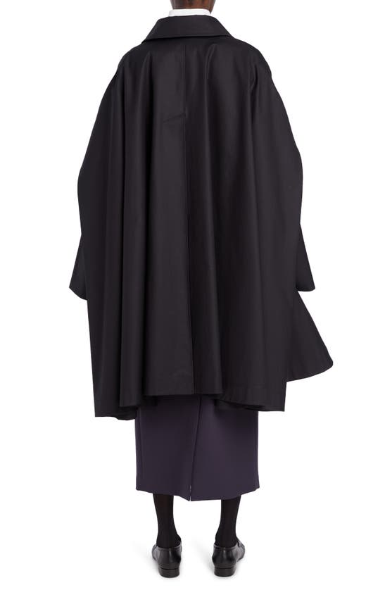 The Row Merrill Cape Coat In Black