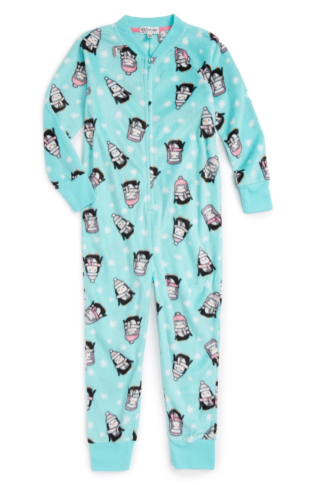 PJ Salvage Penguin Print OnePiece Pajamas (Little Girls & Big Girls