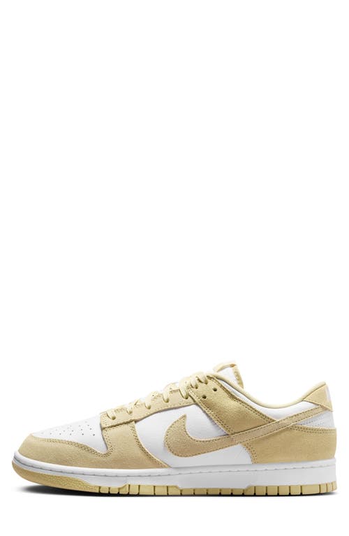 Shop Nike Dunk Low Se Basketball Sneaker In White/tm Gold/white