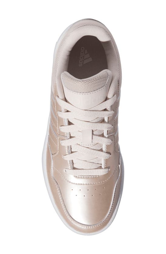 Adidas Originals Hoops 3.0 Low Top Sneaker In White