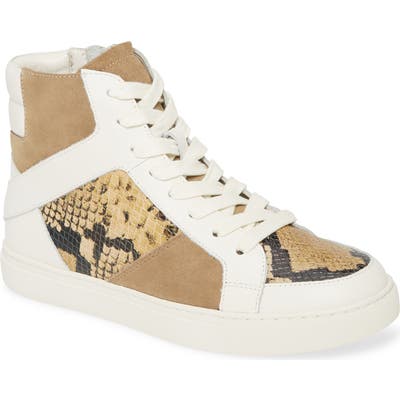Matisse Toss Up High Top Sneaker- White
