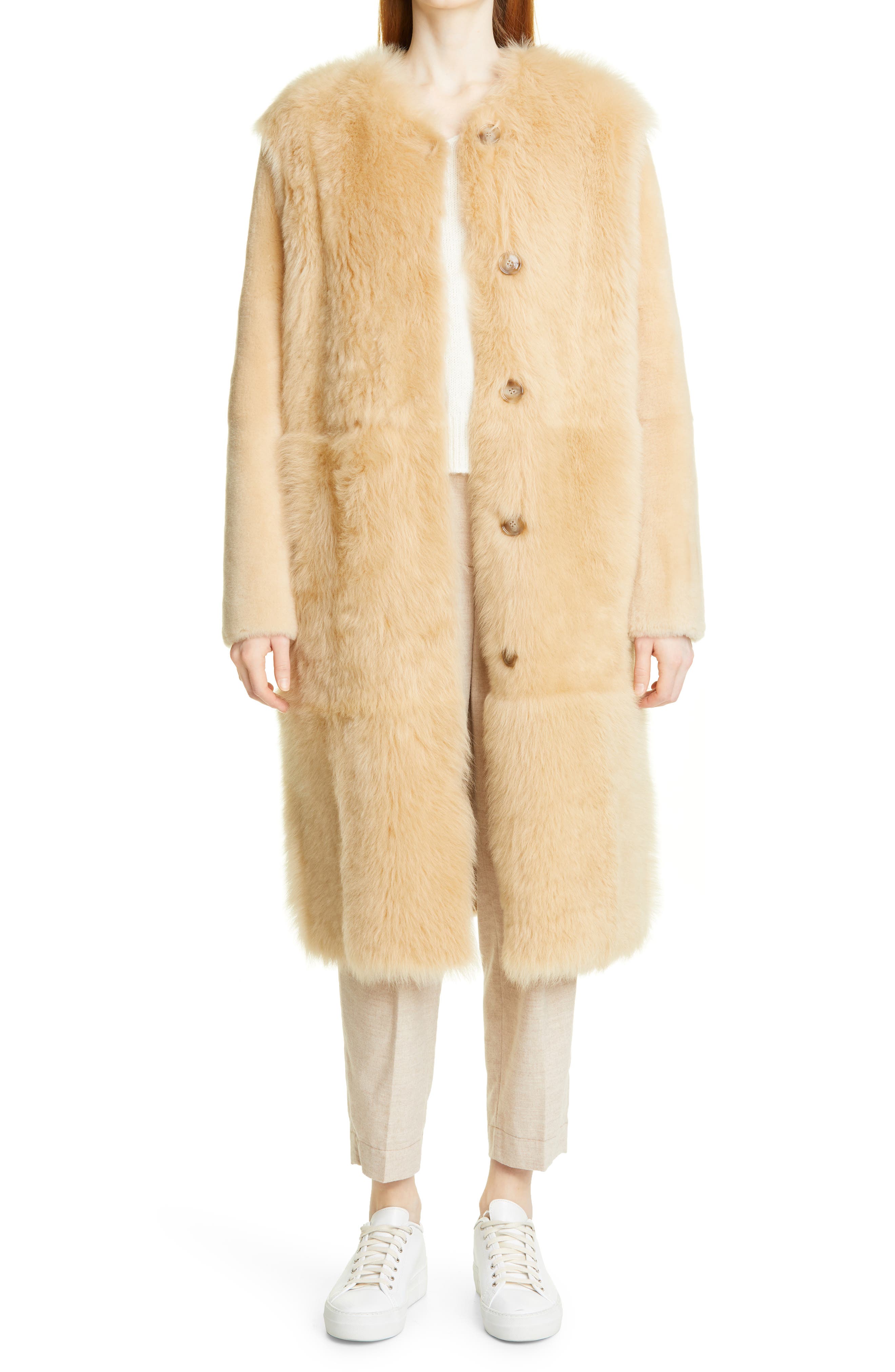 nordstrom shearling jacket