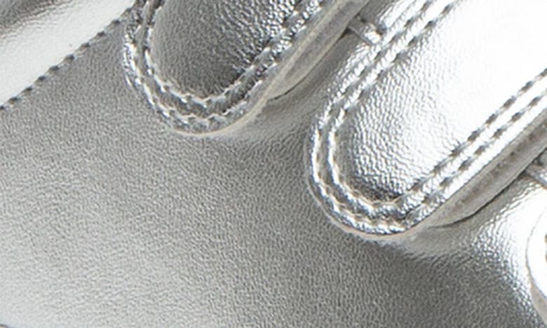 Shop J/slides Nyc Gennie Studded Platform Sneaker In Silver