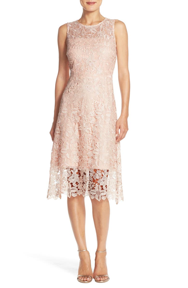 Julia Jordan Floral Lace A-Line Dress | Nordstrom