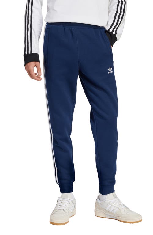 adidas Adicolor 3-Stripes Slim Fit Joggers Night Indigo at Nordstrom,