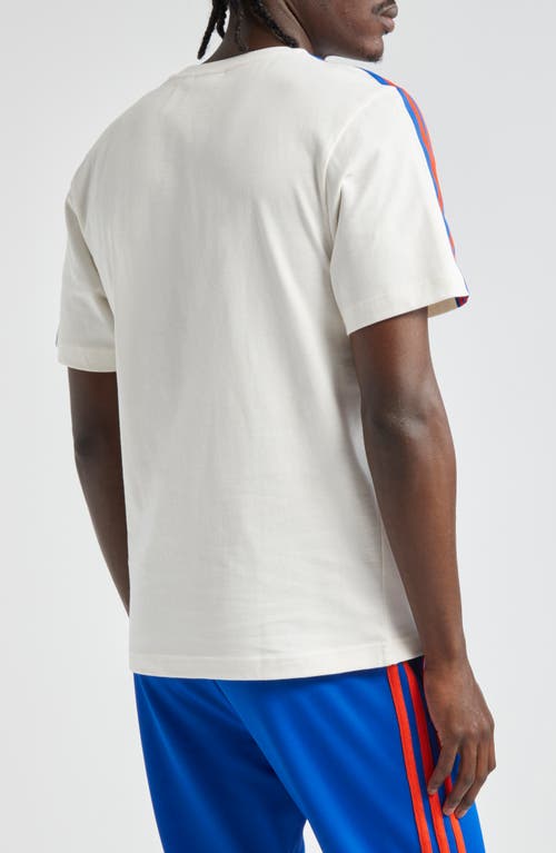 Shop Y-3 Adidas X Wales Bonner X Wales Bonner Set-in Cotton T-shirt In Chalk White