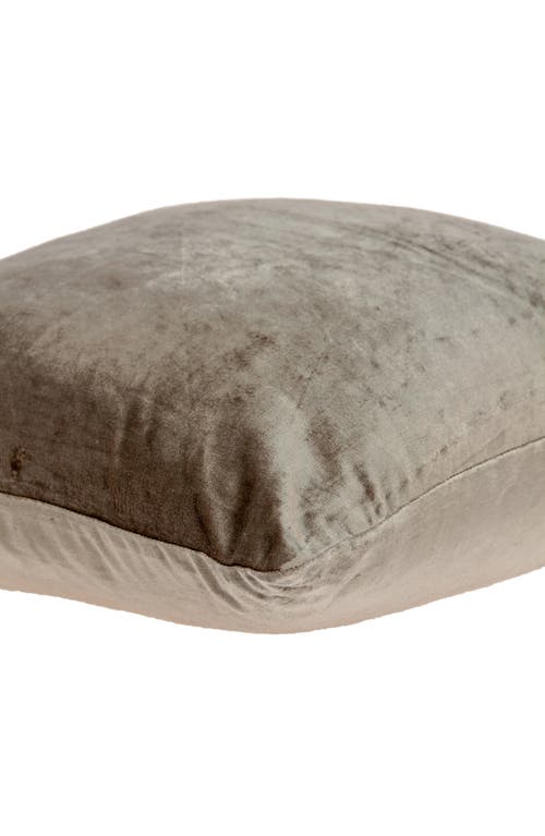 Parkland Collection Druzy Transitional Throw Pillow In Taupe