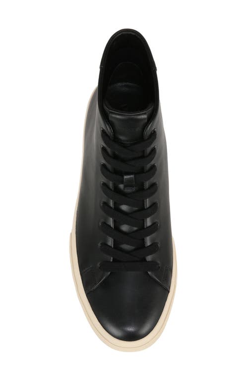 Shop Vince Fulton High Top Sneaker In Black