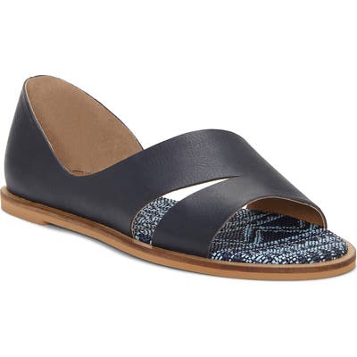 Lucky Brand Felicitas Flat Sandal- Blue