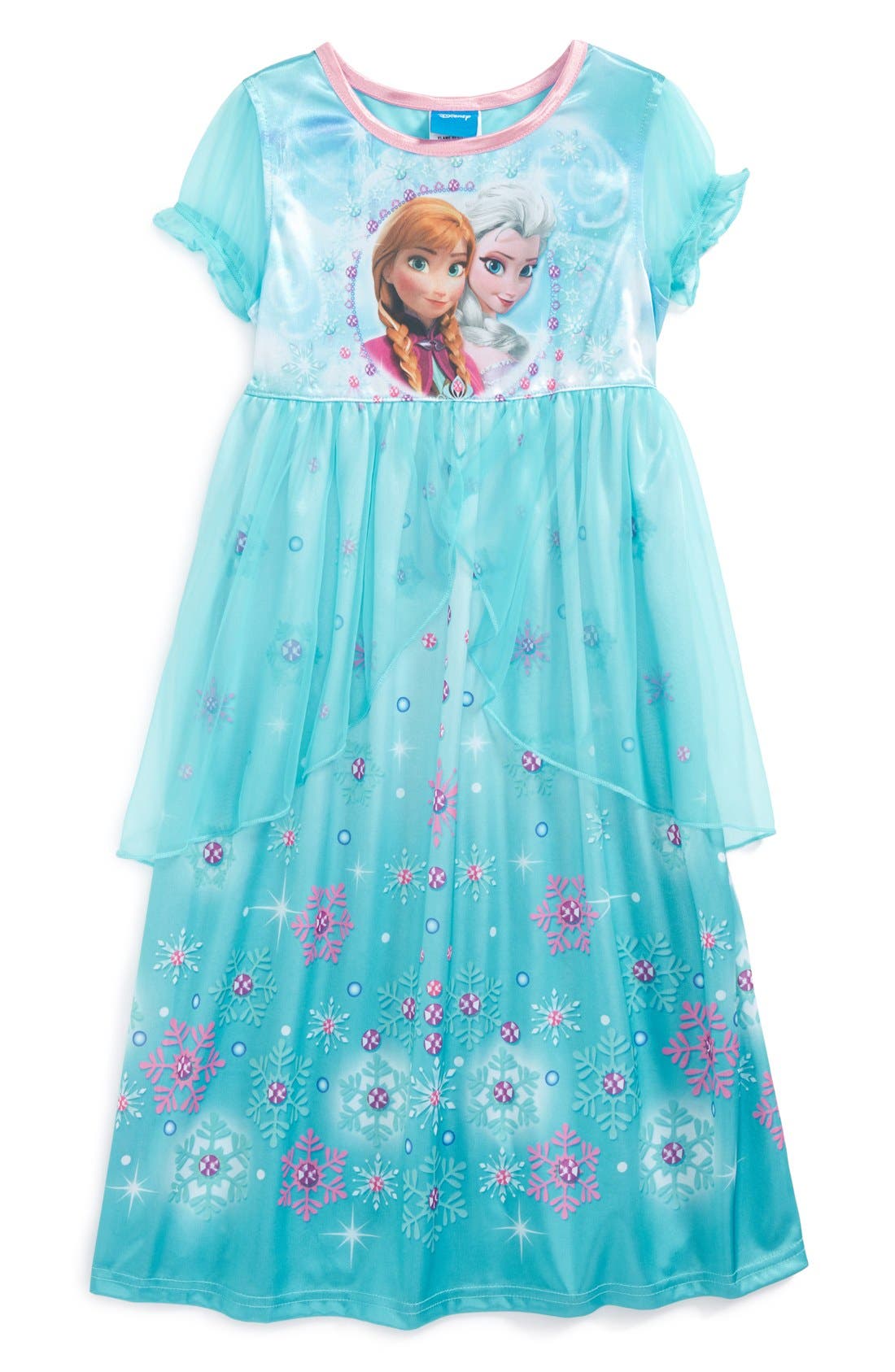 Disney 'Frozen™' Fantasy Nightgown (Little Girls & Big Girls) | Nordstrom