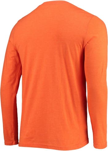 New York Knicks Concepts Sport Long Sleeve T-Shirt & Pants Sleep Set - Blue/ Orange