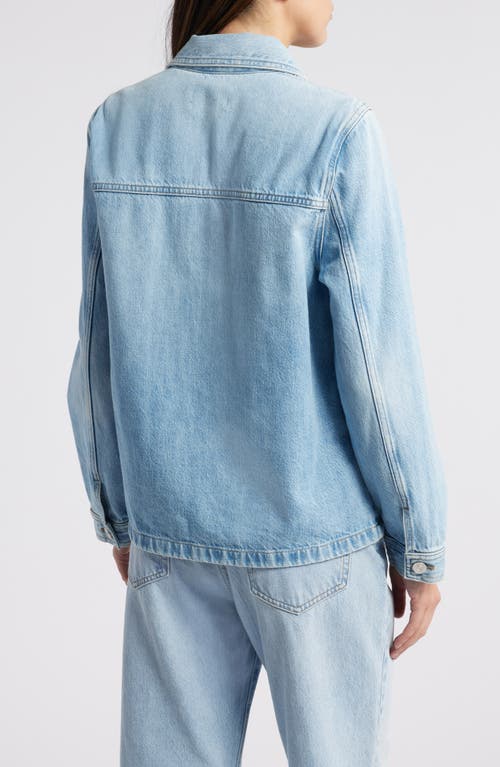 Shop Frame Denim Chore Jacket In Vesper