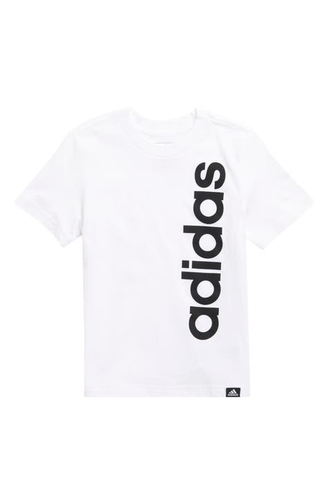 Kids' Linear Logo Cotton Graphic T-Shirt (Little & Big Kid)
