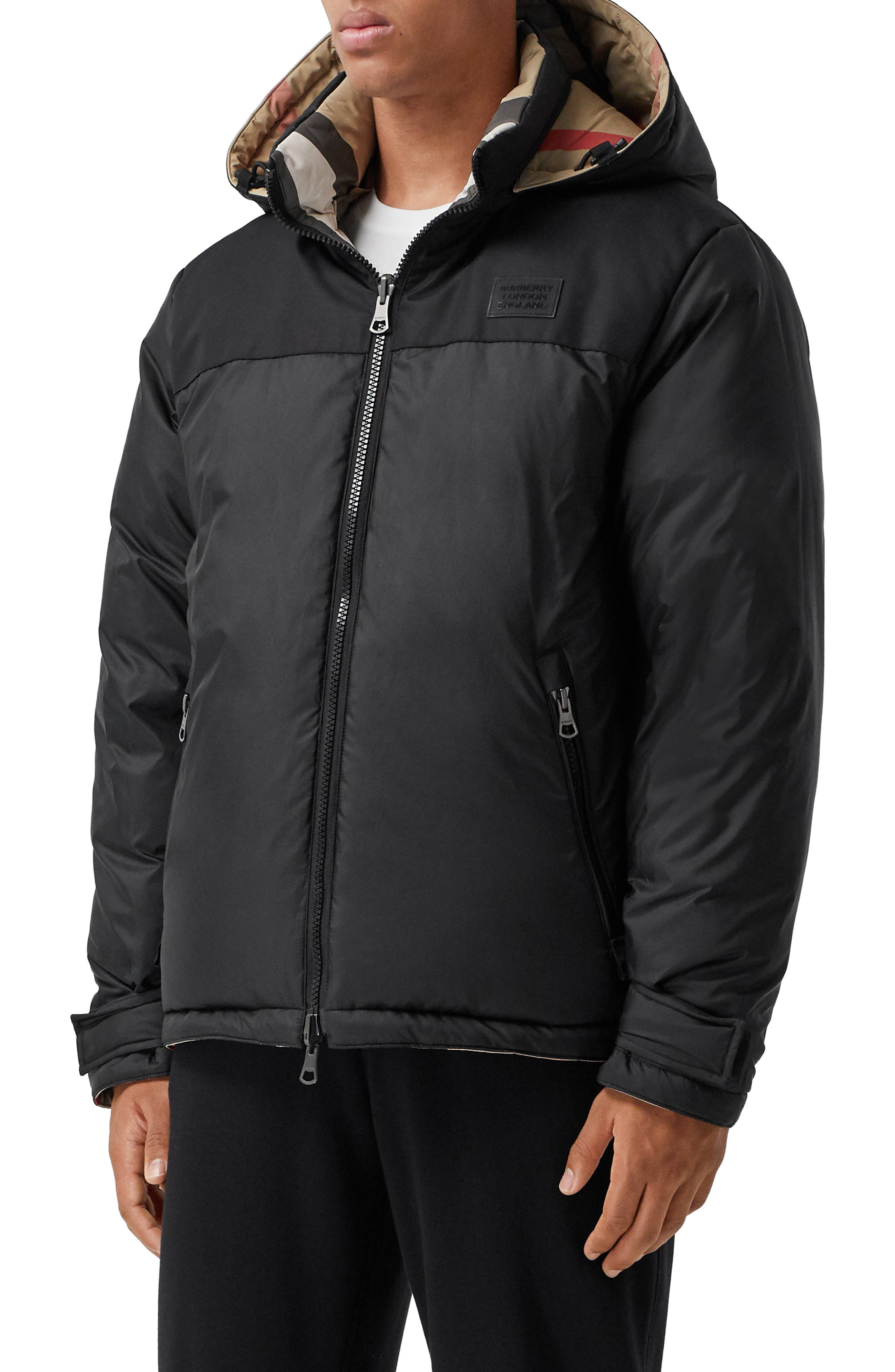 burberry rutland reversible down jacket