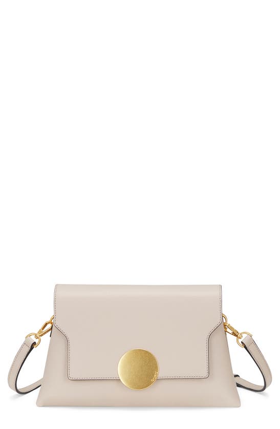 Shop Oryany Lottie Flap Crossbody Bag In Cream