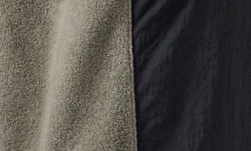 Iets Frans If Mixed Media Panelled Sweatpants In Charcoal