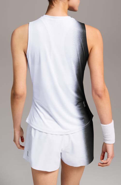 Shop On Court Tank In Black/white