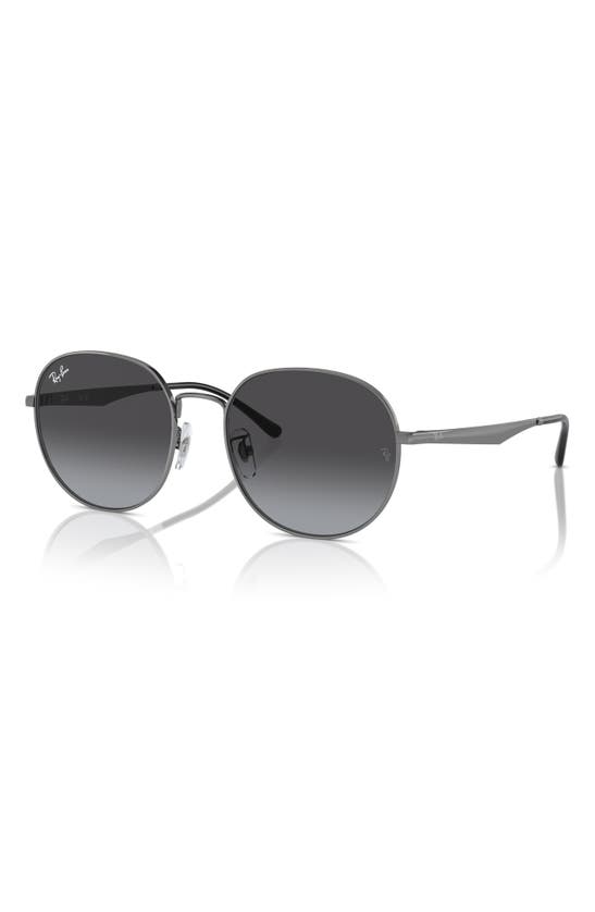 RAY BAN RAY-BAN 57MM PHANTOS ROUND SUNGLASSES