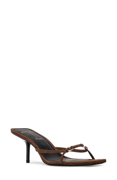 Shop Black Suede Studio Frankie 65 Sandal In Brown