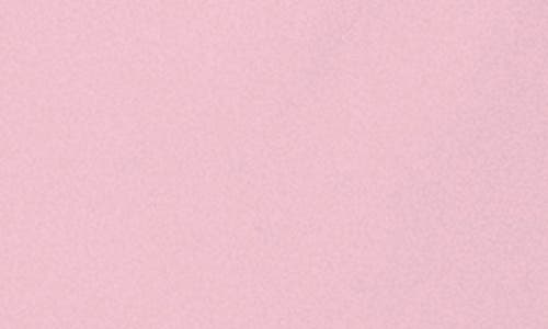 Betsy & Adam Bead Detail Off The Shoulder Scuba Crepe Sheath Gown In Rose/pearl
