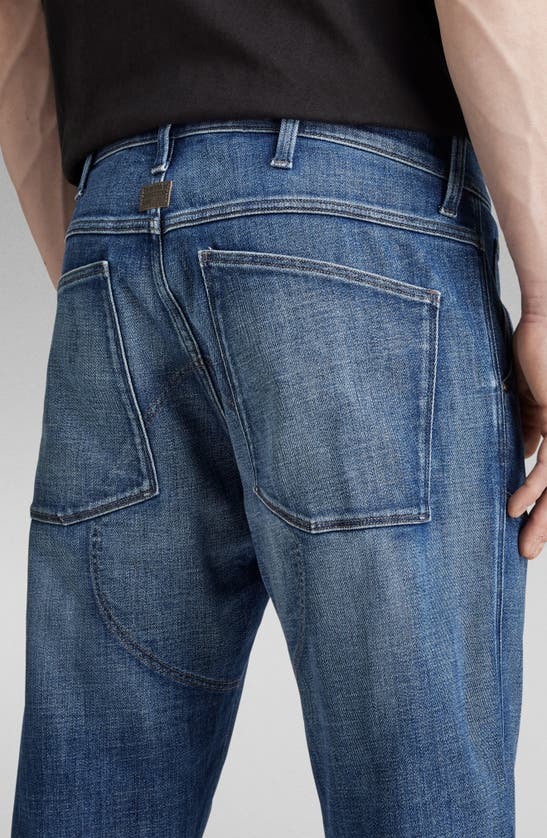Shop G-star 5620 3d Zip Knee Skinny Jeans In Faded Water