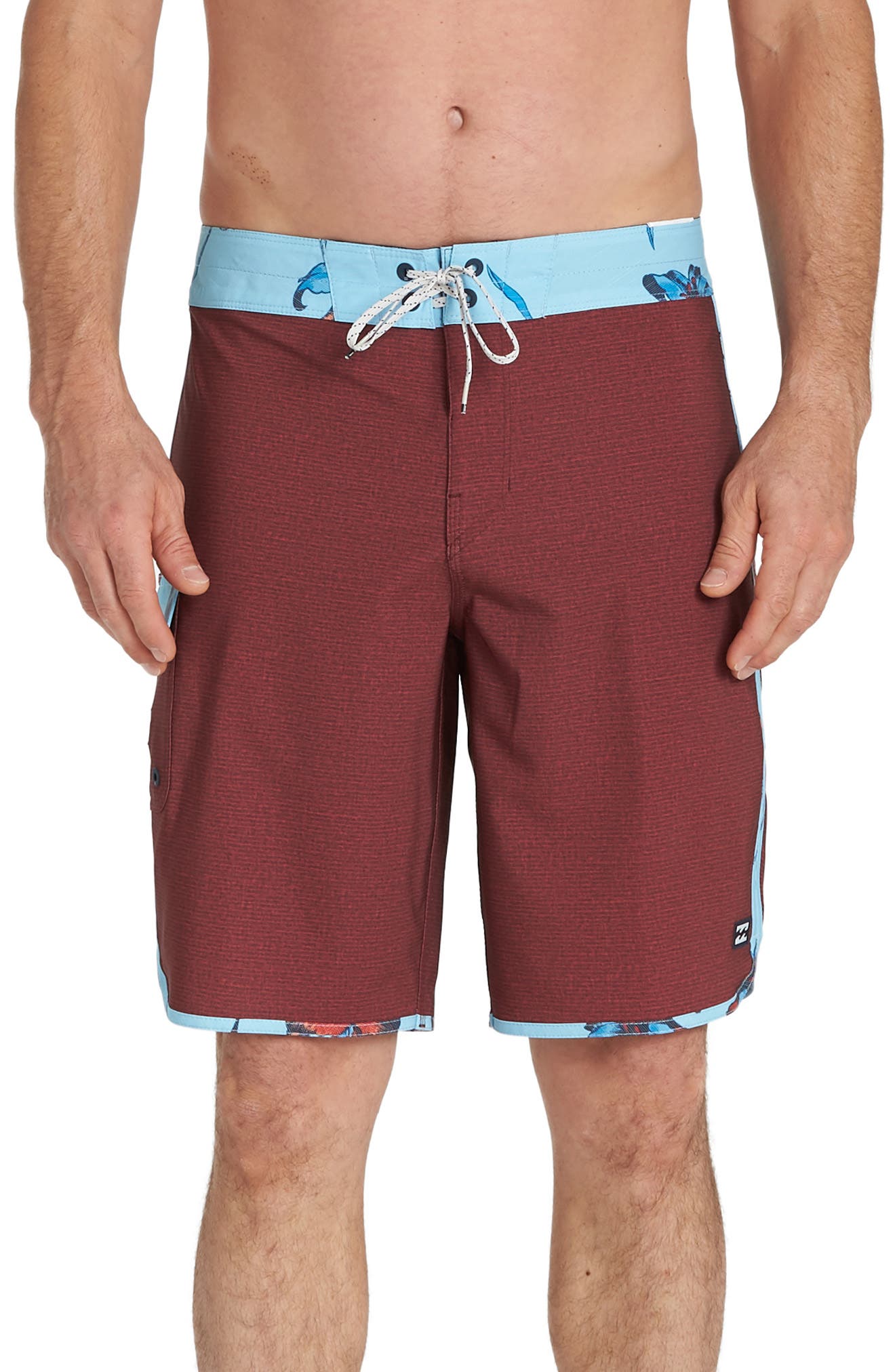 Billabong 73 Pro Board Shorts, Red