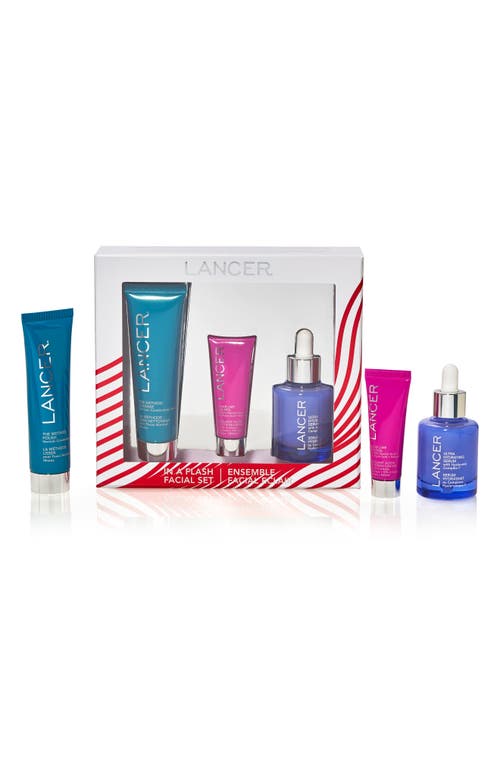LANCER Skincare In a Flash Facial Set (Limited Edition) $160 Value