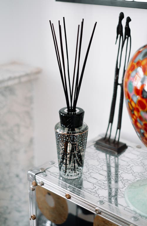 Shop Baobab Collection Black Pearls Fragrance Diffuser In Transparent/black