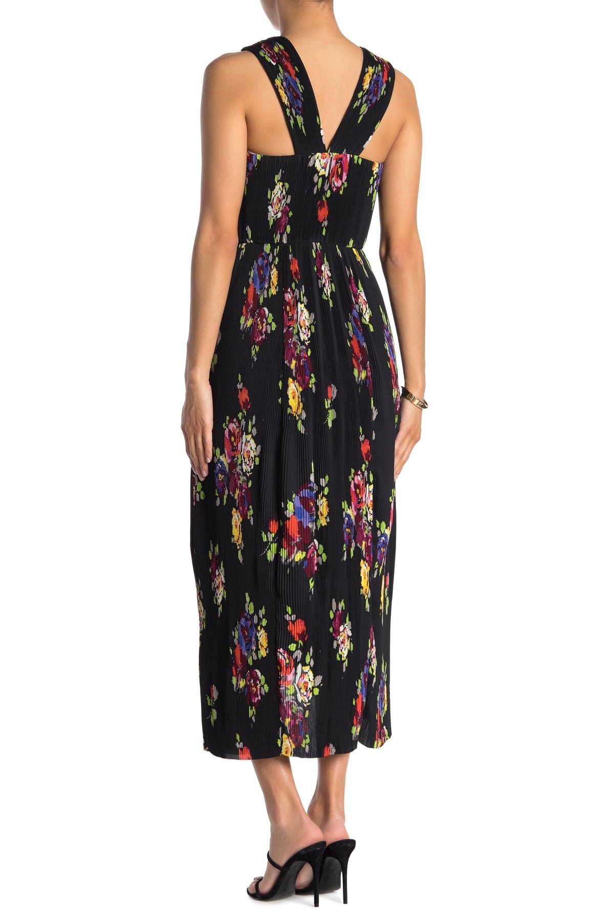 kate spade new york rare roses pleated maxi dress Nordstrom Rack