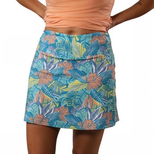 Shop Uv Skinz Travel Skort In Caribbean Tropics