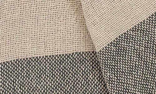 Parkland Collection Inca Fringe Throw Blanket In Gray
